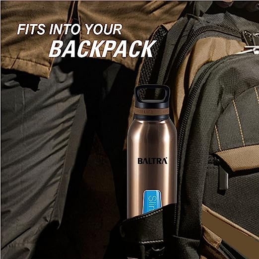 BALTRA Frisky Thermosteel Hot and Cold Water Bottle Stainless Steel Sports Vacuum Flask 750ml, Blue BALTRA Frisky Thermosteel Hot and Cold Water Bottle Stainless Steel Sports Vacuum Flask 750ml, Blue